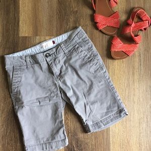 Gray Bermuda Shorts